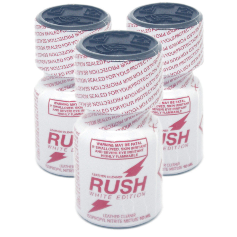 3x Rush White Edition (10ml) Pack