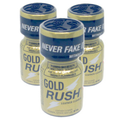 3x Gold Rush (10ml) Pack